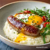 Sausage and Egg Breakfast Bowls for 4 Servings