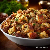 Sausage Herb Stuffing: The Golden Standard Savoury Sage and Onion Classic