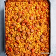 Sausage Traybake Recipe Easy Cassoulet Cousin Sorted