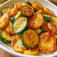 Sauteed Zucchini and Yellow Squash for 4