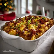 Christmas Morning Breakfast: Savory Brioche Strata