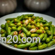 Easy & Zesty Edamame Recipe: Savory Garlic Snack with a Kick