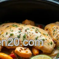 Easy & Juicy Savory Herb-Infused Slow Cooker Chicken Delight: My Fail-Proof Herb Glazed Method