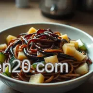 Delicious Jjajangmyeon: My Favourite Korean Black Bean Noodles