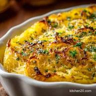 Baked Spaghetti Squash with Browned Butter Herbs