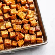 Recipe Sheet Pan HoneySesame Tofu Your Weeknight Win