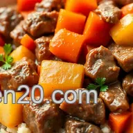 Easy & Delicious Simmered Halal Boneless Beef Comfort Dish: Cozy Family Favorite