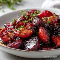 Roasted Beetroot: Easy Oven Roasted Beets with Balsamic Glaze