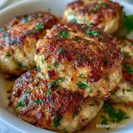 Simple Imitation Crab Cakes: 4 Servings