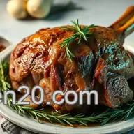 Ultimate Simple Roast Lamb with Garlic and Rosemary