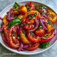 Simple Tomato Salad in 10 Minutes