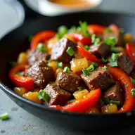 Sizzling Pepper Steak Stir Fry Easy Restaurant Taste