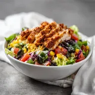 Southwest Chicken Salad for 4 Servings with Greek Yogurt