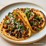 Slow Cooker Black Bean Tacos for 12