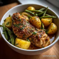 One Pot Slow Cooker Chicken Potatoes Green Beans E: Effortless Dinner
