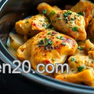 My Grandma's Easy Slow Cooker Chicken with Flavorful Herbs