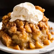 Easy Slow Cooker Apple Crisp Autumnal Comfort Baking