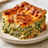 Slow Cooker Spinach Lasagna with Ricotta