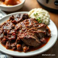 Texas BBQ crock pot brisket recipe: Easiest EVER!