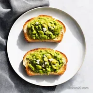Need a Break from Avocado Smashed Broad Bean Feta Toast