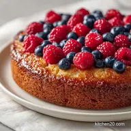Special Berry Cake From Daughter: Creamy