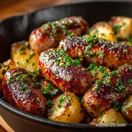 Speedy Sausage Spud Skillet Supper Ready in a Jiffy