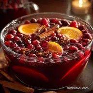 Christmas Punch: Best Spiced Cranberry Recipe (Easy, Make Ahead)