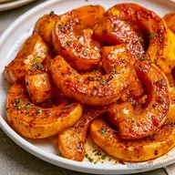Spicy Roasted Delicata Squash with Smoked Paprika