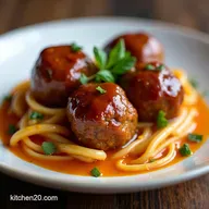 Foolproof Sweet Sour Meatballs Recipe with a Sticky Glaze