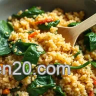My Easy Stir-Fry Quinoa with Healthy Spinach: A Delicious Power Bowl