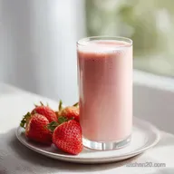 Strawberry Protein Shake in 5 Minutes