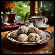 Traditional Sugar Free Russian Tea Cakes - Gluten-Free Recipe