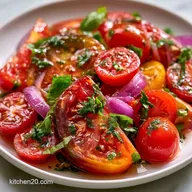 Summer Tomato Salad in 10 Minutes