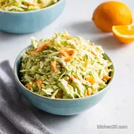 Sunshine Citrus No Mayo Coleslaw Bright Tangy