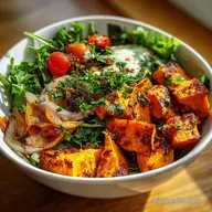 Sweet Potato Buddha Bowl Recipe in 40 Minutes