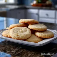 Sweet Small Batch Sugar Cookies in 20 Minutes