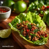 Thai Chicken Lettuce Wraps: Zesty 30-Minute Larb Recipe