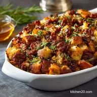 Thanksgiving Recipes: Ultimate Crisp Sausage Stuffing Recipe