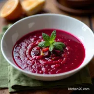 Hearty Tangy Classic Borscht Beet Soup Recipe