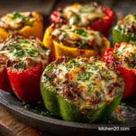 Proper Easy Philly Cheesesteak Stuffed Peppers A Midweek Crowd Pleaser