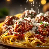 The Best Classic Spaghetti and Meatballs with Proper Sunday Sauce 15 Hour Simmer