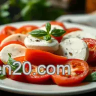Caprese Salad: Sunshine on a Plate (Easy Recipe!)