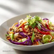 Turkey Egg Roll in a Bowl with Ground Turkey