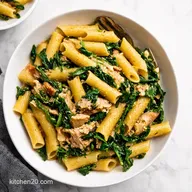 Turkey Greens Skillet Pasta Leftovers Transformed