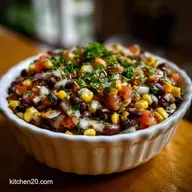 Cowboy Caviar Recipe: Zesty Black Bean Corn Fiesta Dip