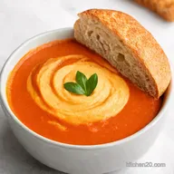 Creamy Tomato Soup Bread Bowl Recipe Comfort Food Heaven
