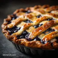 The GBBWorthy Flaky Blueberry Pie Recipe No Soggy Bottoms