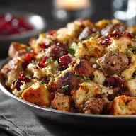 Sausage Apple and Cranberry Stuffing: The Ultimate Sage and Herb Recipe