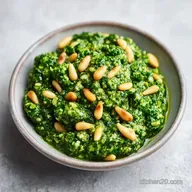 Vegan Basil Pesto in 10 Minutes