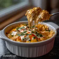buffalo chicken dip: Velvety, No-Oil-Separate Recipe